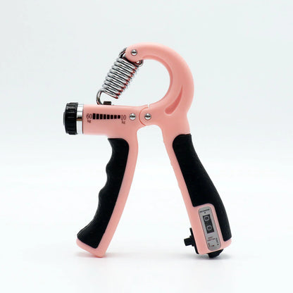 WOM - Adjustable Hand Grip Strength Trainer with Finger Exerciser